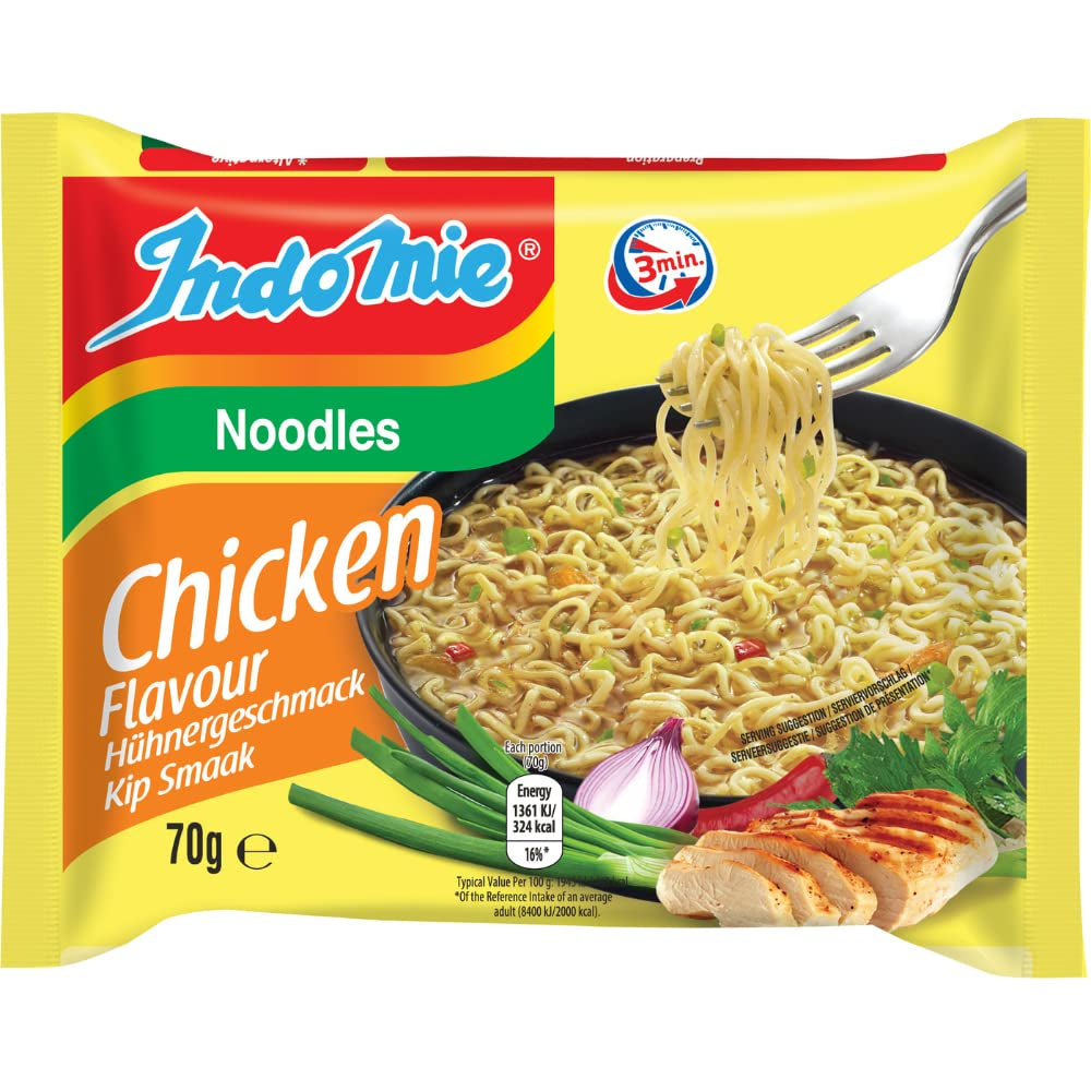 INDOMIE - Tăiței instant Mi Goreng - Pachet multiplu (40 x 80 g)