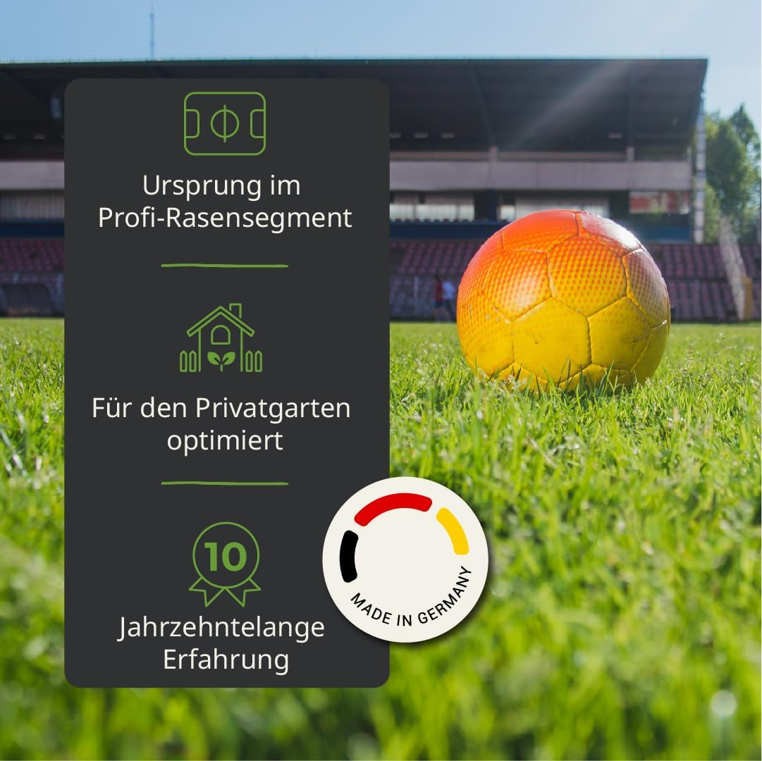 ARENA Rasensamen Sun and Shade 5Kg | Premium Grassamen Für Sonne, Schatten & Trockenlagen – Trockenrasen & Schattenrasen Geeignet – Hitzeverträglich & Pflegeleicht