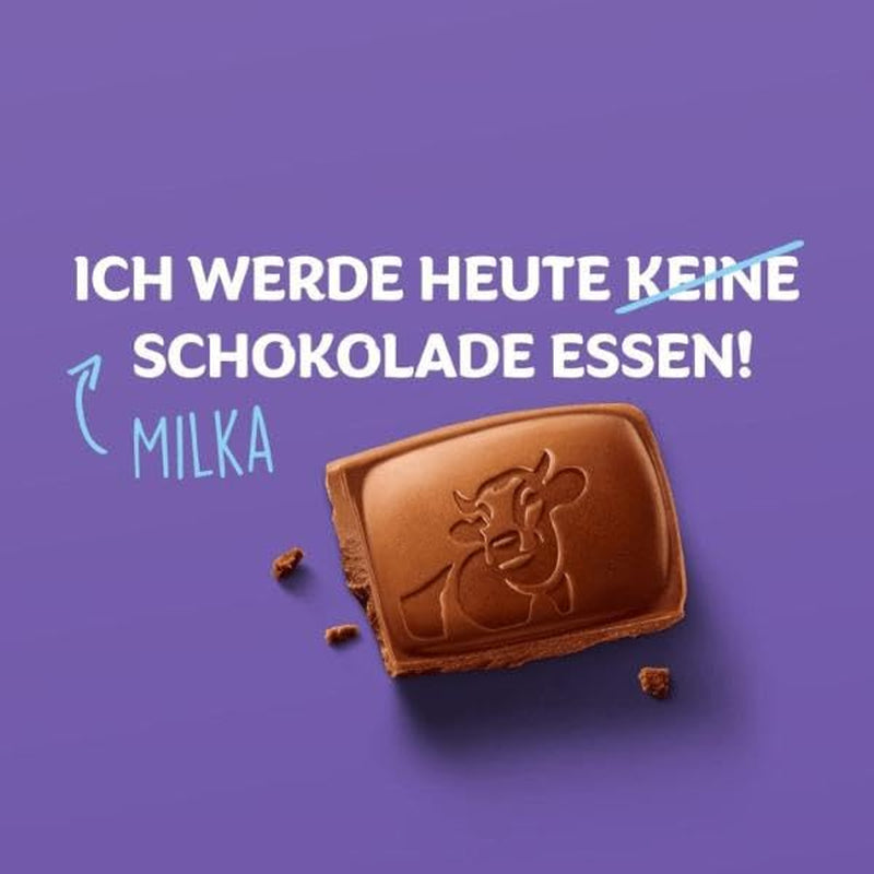 Milka Naps Alpine Milk – Mini pătrățele de ciocolată din delicată ciocolată cu lapte alpină – 1 x 1,7 kg