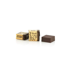 Venchi Cubotto din ciocolată neagră pură 60% într-un pachet de 1 kg – vegan, fără gluten