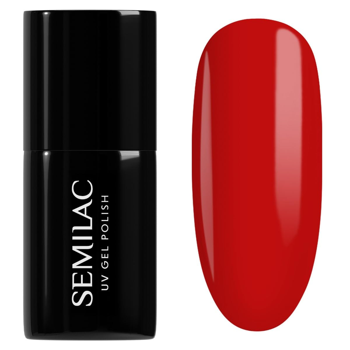 Semilac UV Nagellack Hybrid 404 Black Beans Muffin 7ml Kollektion Tastes of Fall