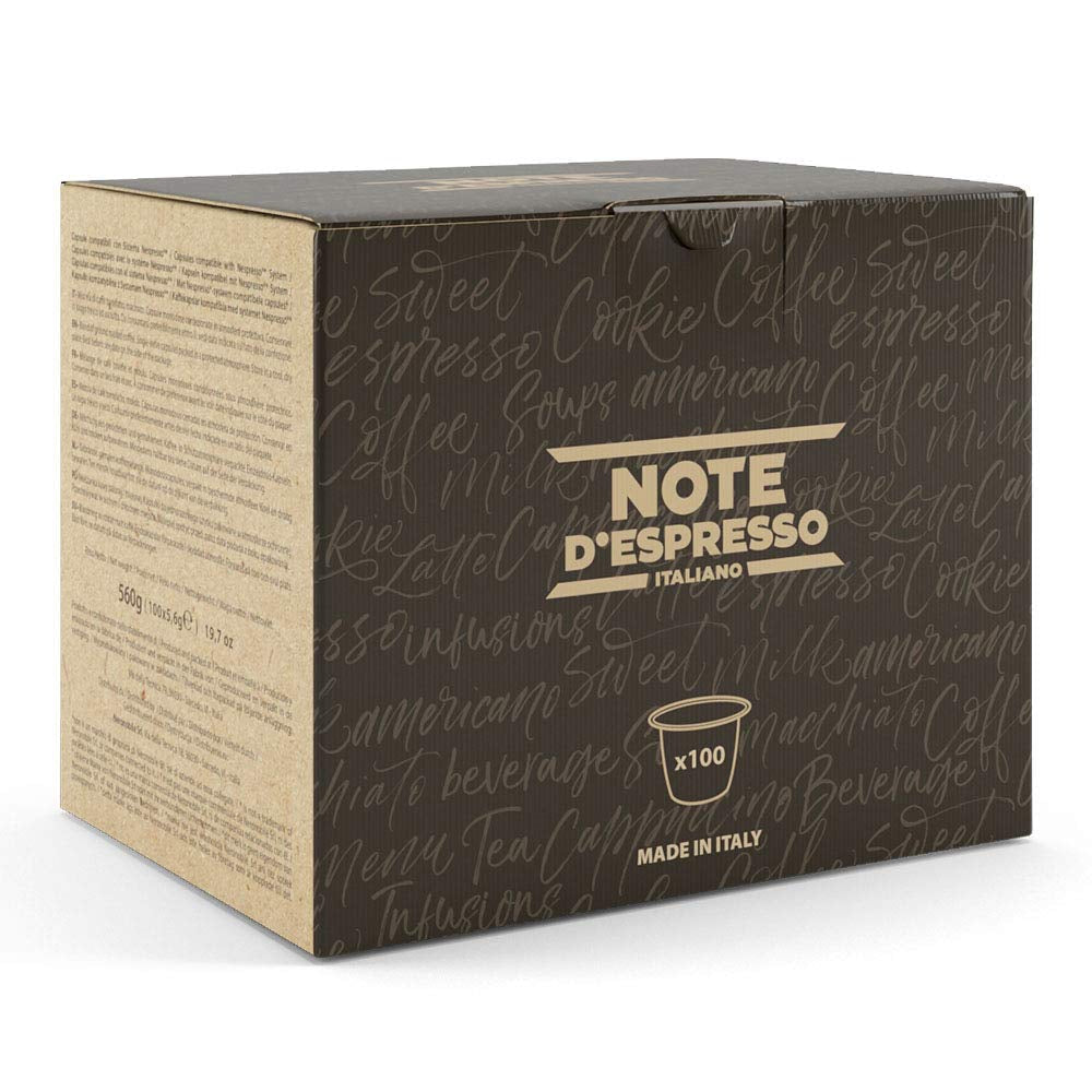 Arabica Coffee Capsules Nespresso Compatible 5.6g x 100 capsules