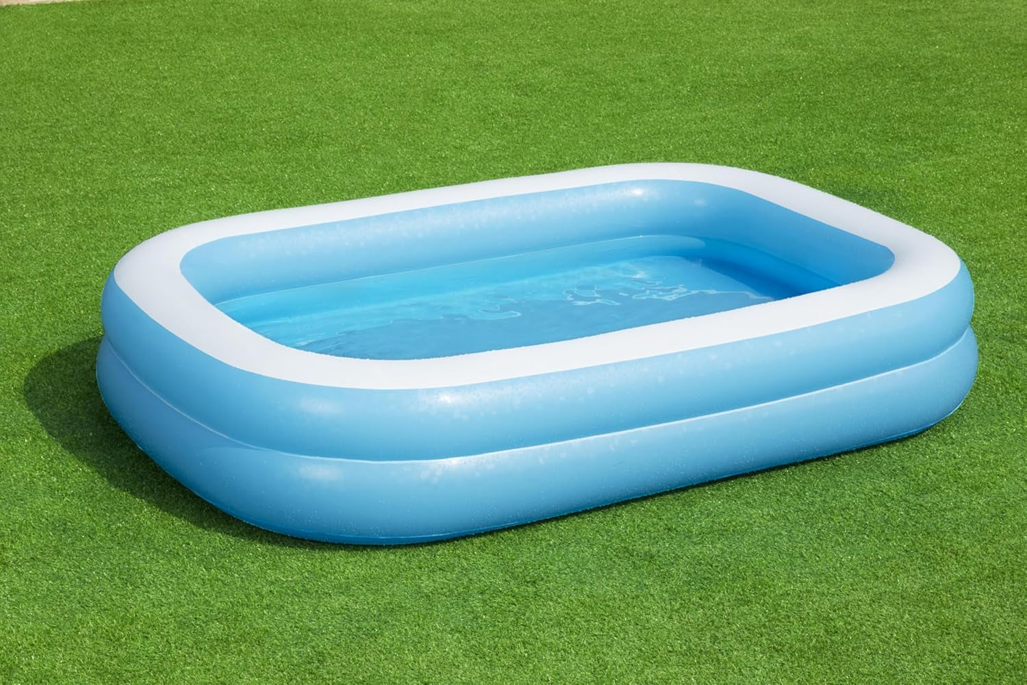 Piscină Bestway Family, piscină dreptunghiulară pentru copii, ușor de asamblat, culoare, 262 x 175 x 51 cm