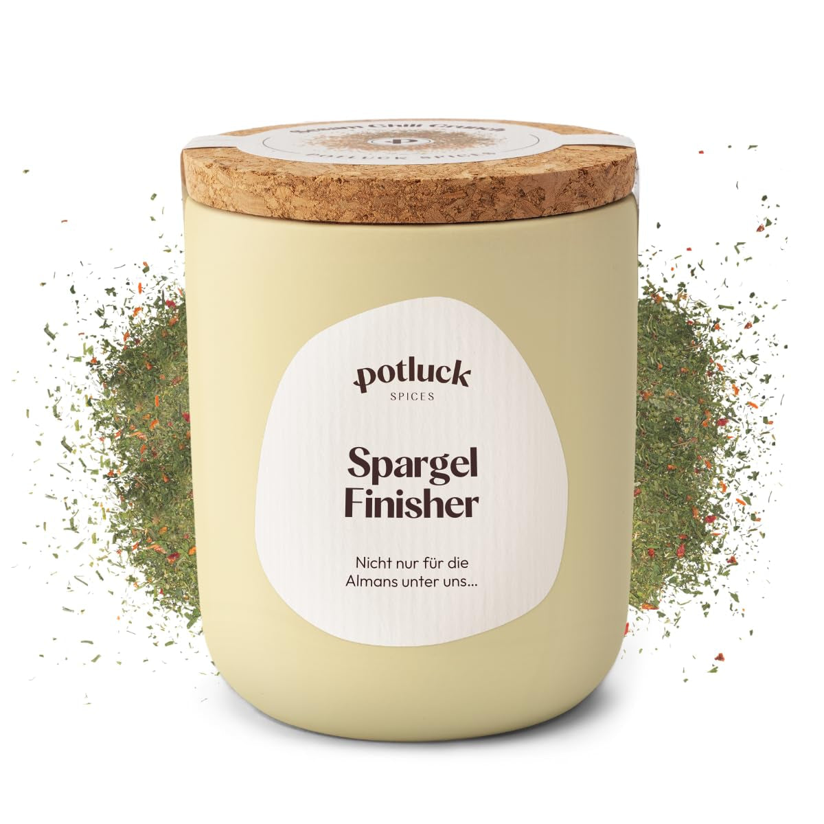 Potluck | Stullen Spice | Gewürzzubereitung im Keramiktopf | 60 g | Vegan, glutenfrei und mit natürlichen Inhaltsstoffen