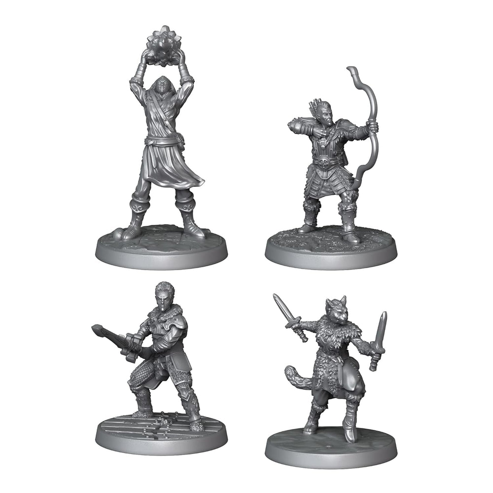 Modiphius The Elder Scrolls: Skyrim – Joc de societate Adventure – Set de miniaturi upgrade | Joc de societate | Vârste 14+ | 1-4 jucători | Timp de joc 60-120 minute, Gri, Roșu