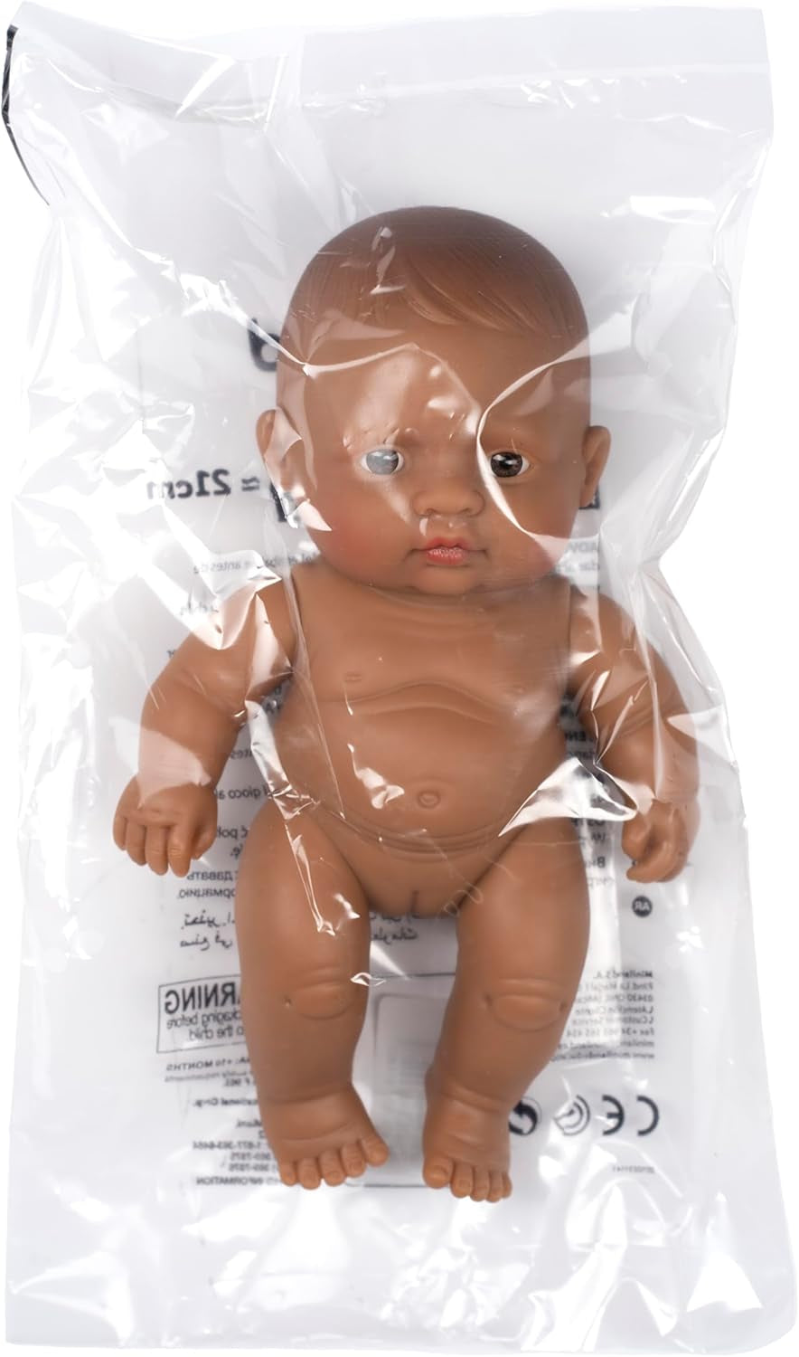 Miniland Babypuppe südamerikanisches Mädchen 21cm-31148, Merhfarbig