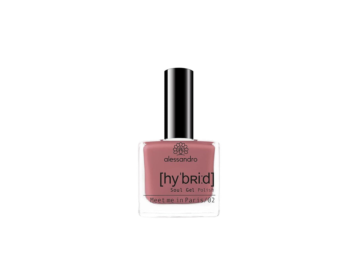 Oja hibridă Alessandro Meet Me In Paris – Taupe-Violet – Unghii perfecte în doar 3 pași, fără LED – Rezistă până la 10 zile!