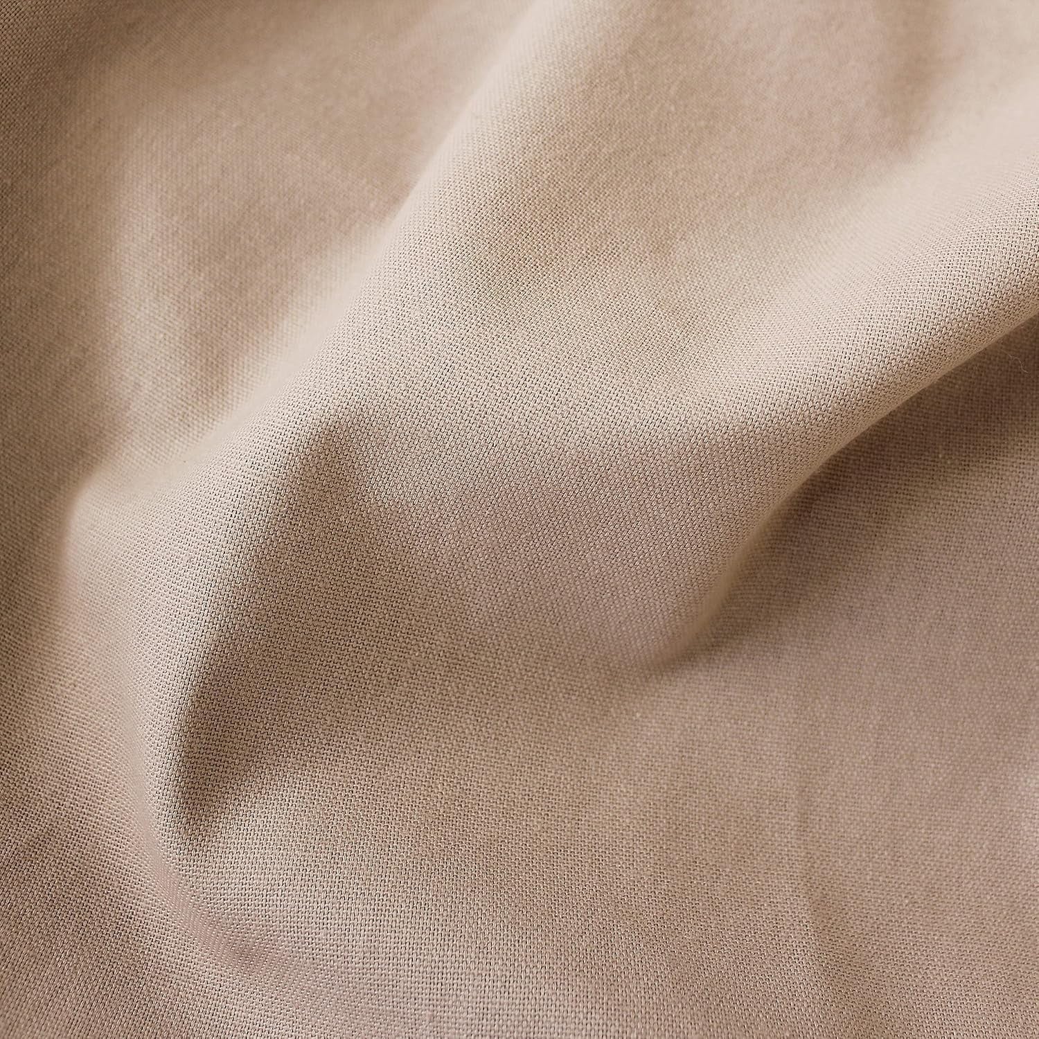Cuvertură Enjoy Home, Bej, Natural, Cu 4 pompoane de iută, 90 X 190 Cm, 100% bumbac, certificat Oeko-Tex, colecția Panama Plapumi si pilote Naty Shop