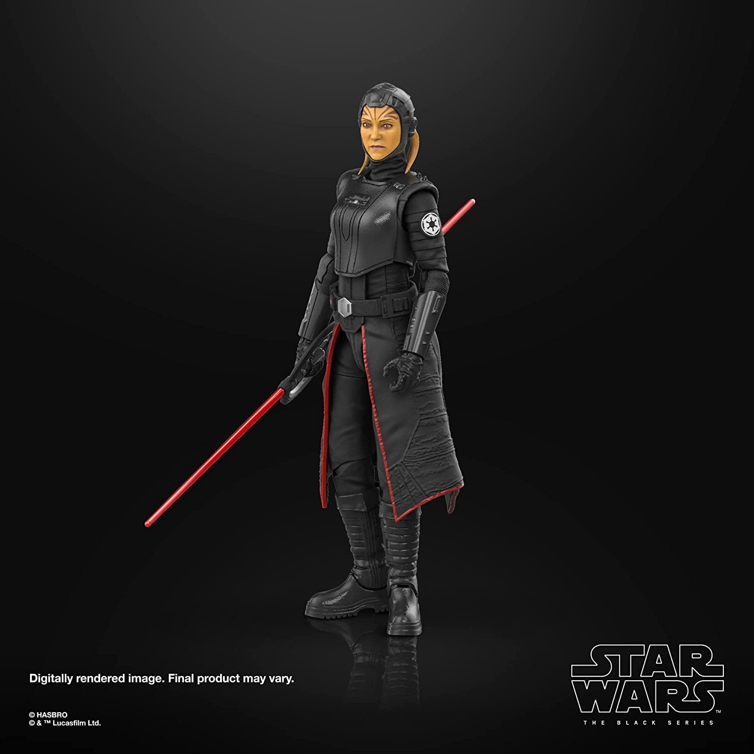 Star Wars Seria Neagră Inchizitor - Sora a patra, Aprox. 15 cm înălțime Figura de acțiune Obi-Wan Kenobi Action figures Naty Shop