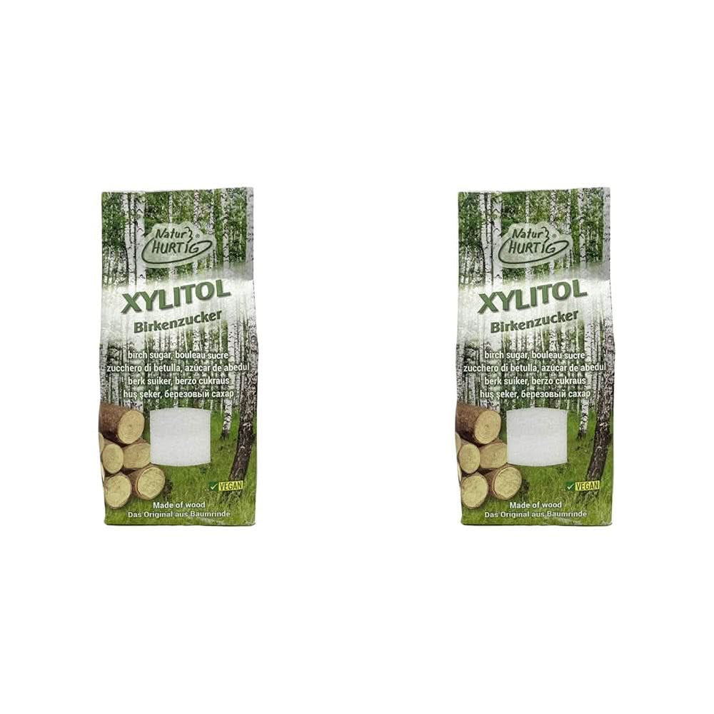 Zahăr de mesteacăn, 425 grame Indulcitori Naty Shop 2 x 425 grame