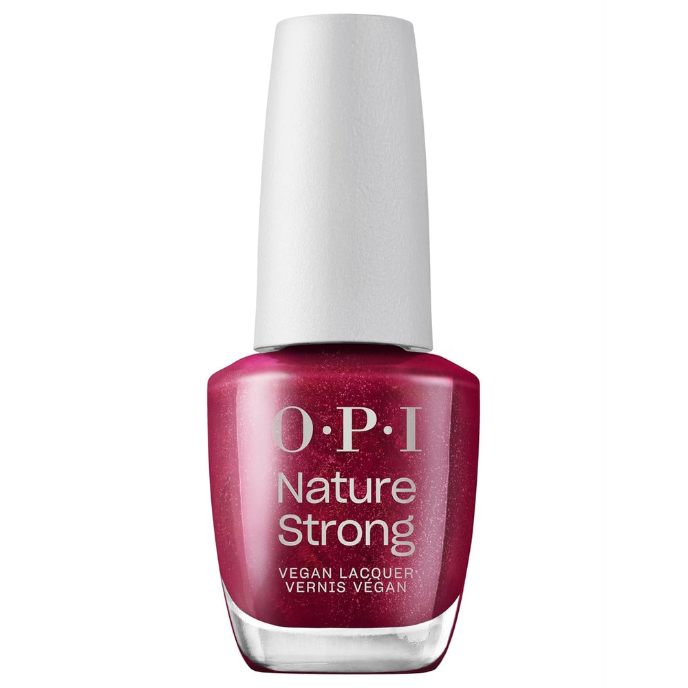 OPI Nature Bright Glitter & Shimmer – ojă de lungă durată cu o formulă vegană, inovatoare, care conține ingrediente naturale – pentru unghii strălucitoare