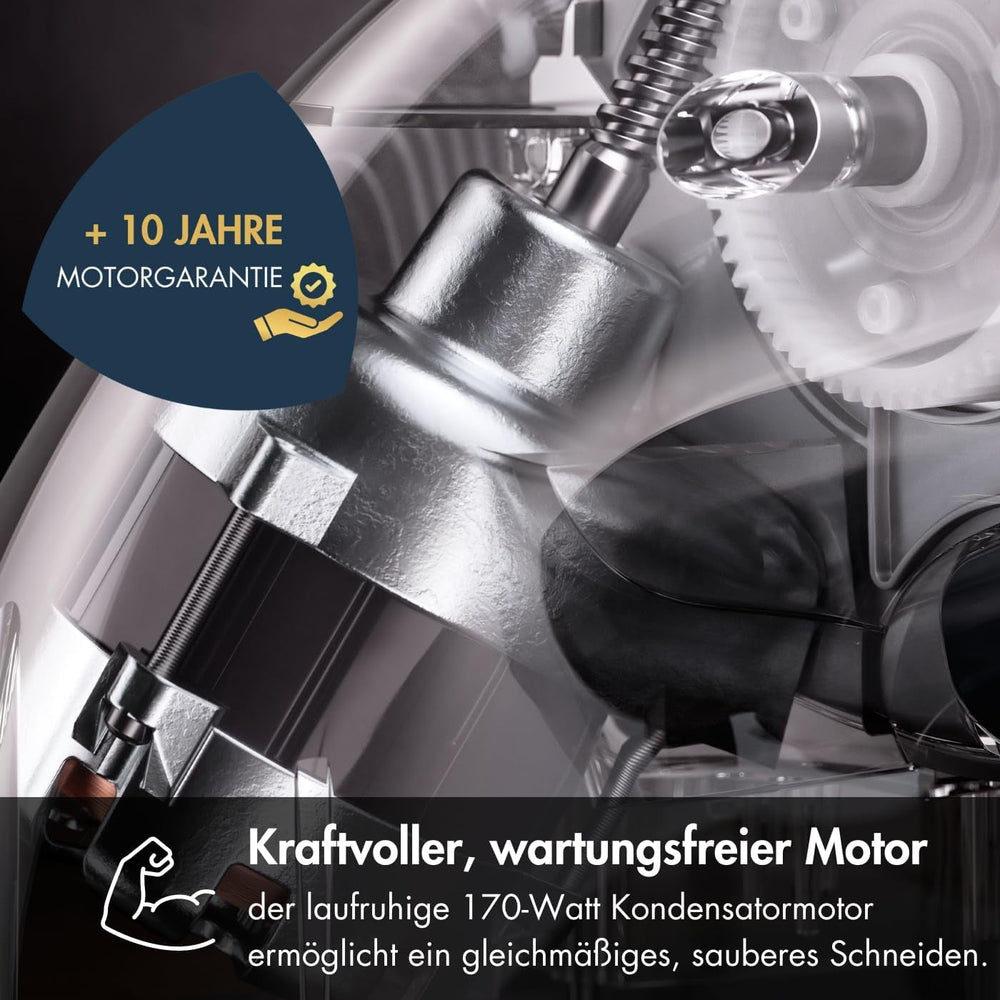 GRAEF Master M20EU Multi Slicer din oțel inoxidabil, argintiu Rasnite si Feliatoare Naty Shop
