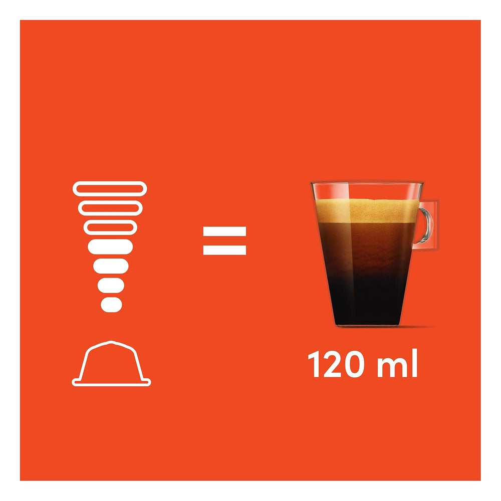 NESCAFÉ DOLCE GUSTO Lungo Decaffeinato Kaffeekapseln 3er Pack (3 x 16 Kapseln)