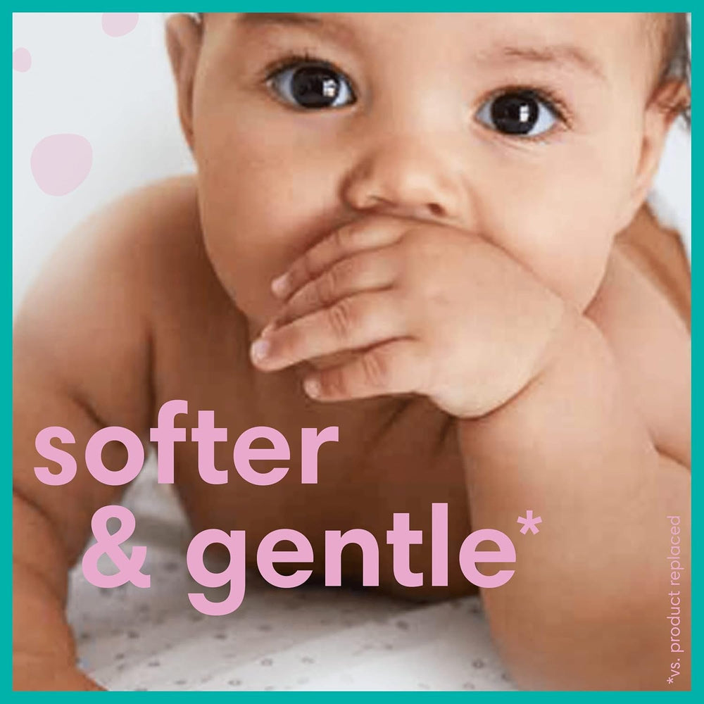 Șervețele umede Pampers Sensitive pentru bebeluși, 624 de șervețele (12 x 52), fără parfum, pentru o curățare delicată și delicată (pachet de 2)