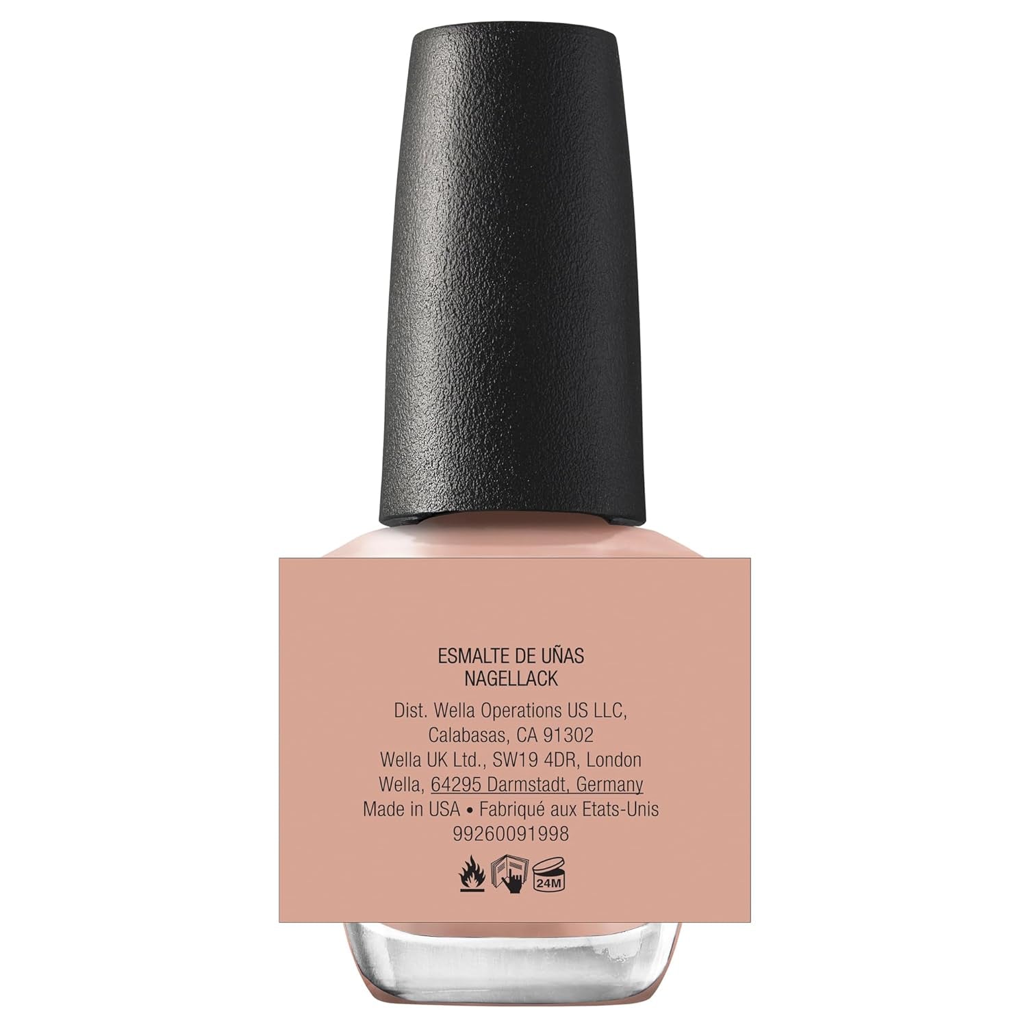 Lac de unghii OPI – Oja clasică în roz deschis – Noile OPIcons Primăvara 2026 – Rezistență de până la 7 zile – Pensulă Pro-Wide pentru aplicare fără urme – 15 ml