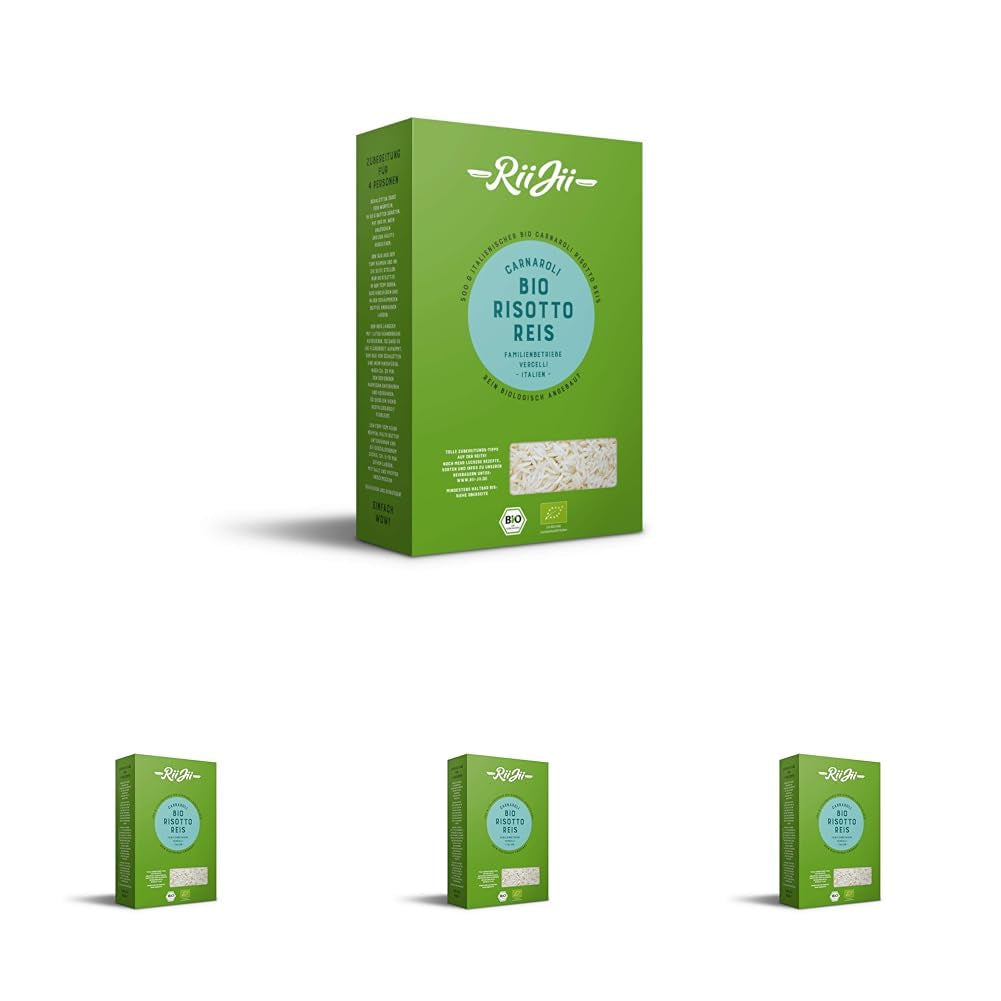 Carnaroli de orez risotto bio, 500 g