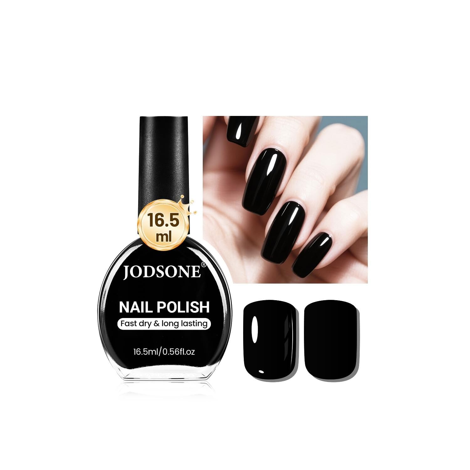 JODSONE Oja Roz Pădure 16,5 ml, Volum Mare, Oja Roz Deschis cu Uscare Rapidă, Culoare de Lungă Durată și Uscare Rapidă, Nail Art DIY, Manichiură Acasă, Cadou pentru Femei