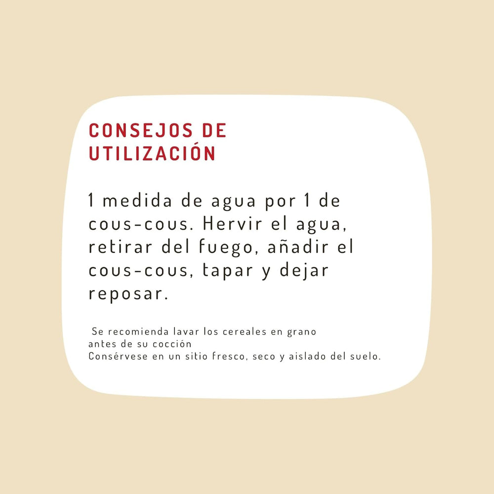 Cuscus organic GRANERO (cu alfabet), 500 g