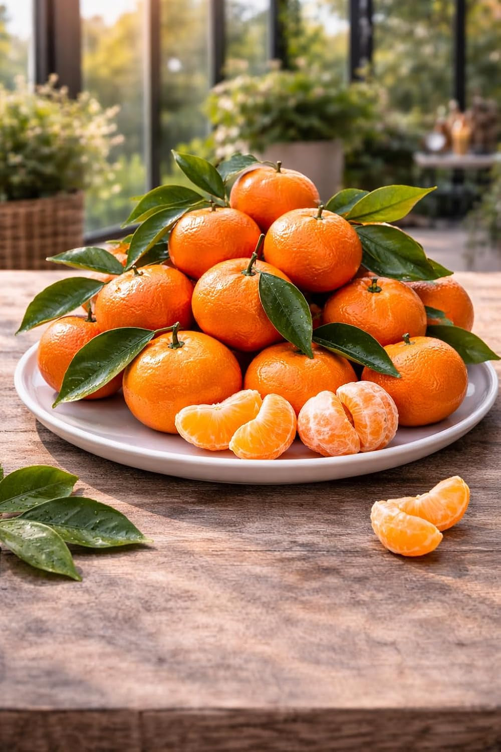 Mandarinenbaum 100–140 Cm Im Topf C17 – Citrus Reticulata – Mandarinen Pflanze Winterhart Bedingt, Immergrünes Zitrusbäumchen Für Balkon & Terrasse, Aromatische Früchte