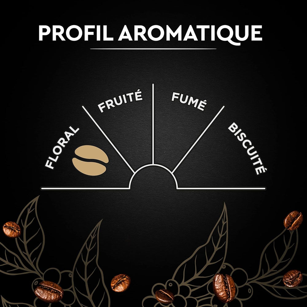 Black Card - Cafea în boabe - Clasică - Arabica pură - Certificată Rainforest Alliance - 2 pliculețe a câte 1 kg fiecare