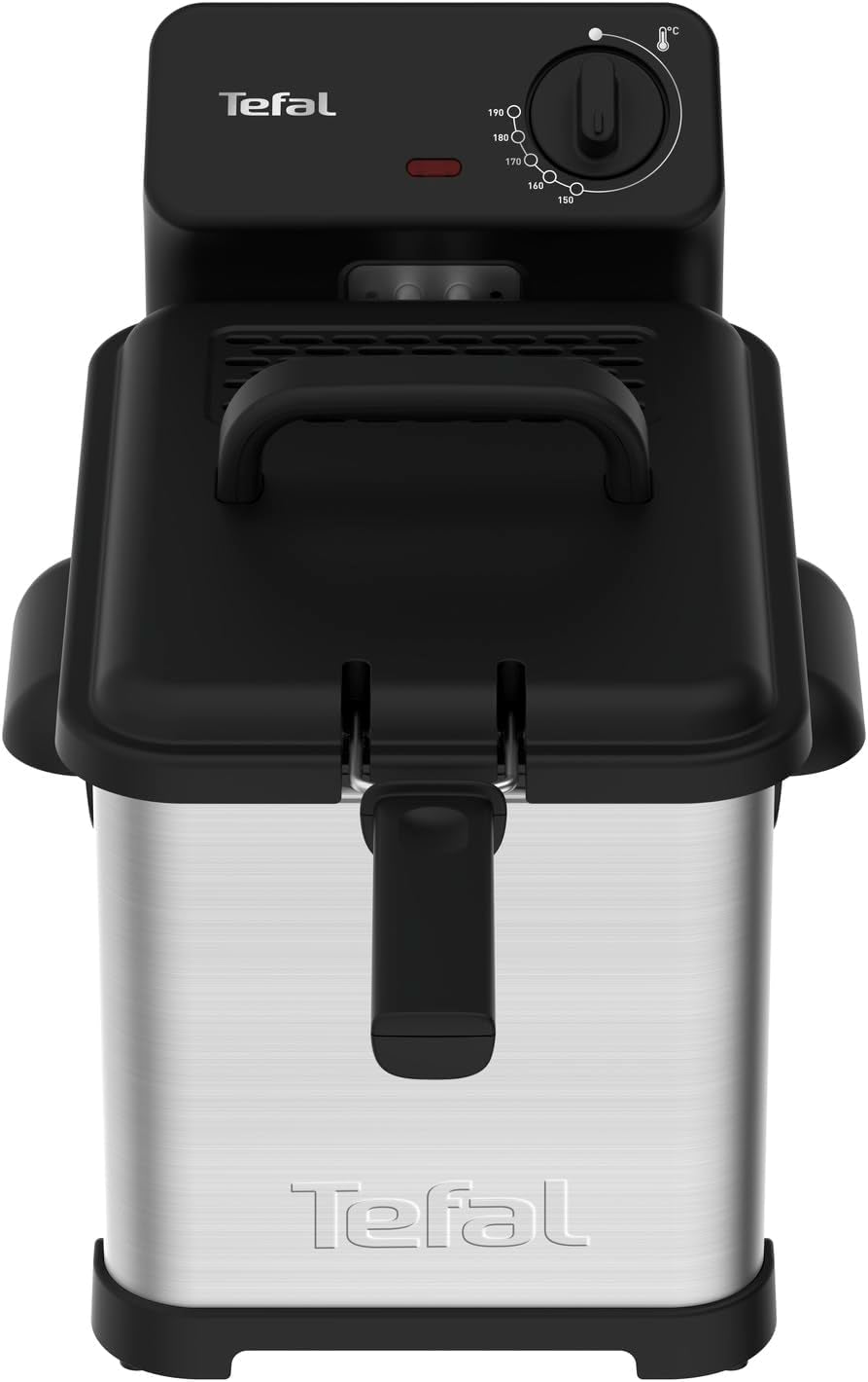 Tefal Family Pro Access 4.0L, 3000 Watt, semiprofesionala, cu ulei, rezervor de ulei detașabil, tehnologie cu zonă de răcire Electrocasnice Naty Shop