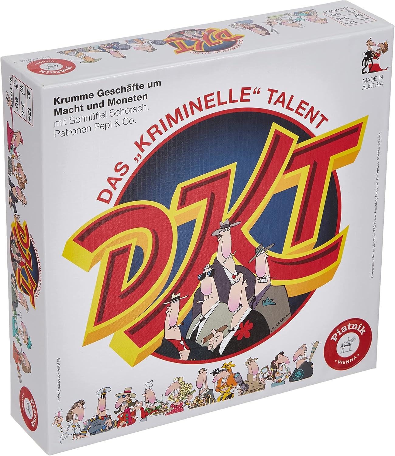 Piatnik PIA06137 6137 DKT Talentul criminal