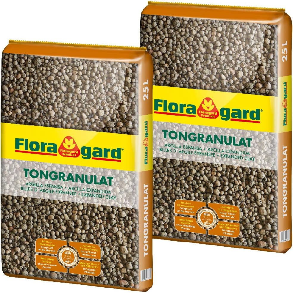 Floragard Perlite Perligran 200 L (2×100 L, 2–6 mm) – mineralischer Bodenverbesserer & Drainagezusatz für Garten, Anzucht, Zimmerpflanzen & Hydrokultur – sorgt für lockere Struktur & Gute Belüftung