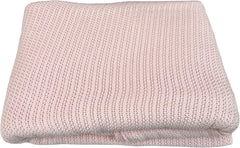 Family Bedding Pătură celulară roz pentru pat dublu, bumbac, cuvertură de pat mare, reversibilă, ușoară, termică, moale, pătură celulară tradițională, 230 X 230 cm Plapumi si pilote Naty Shop