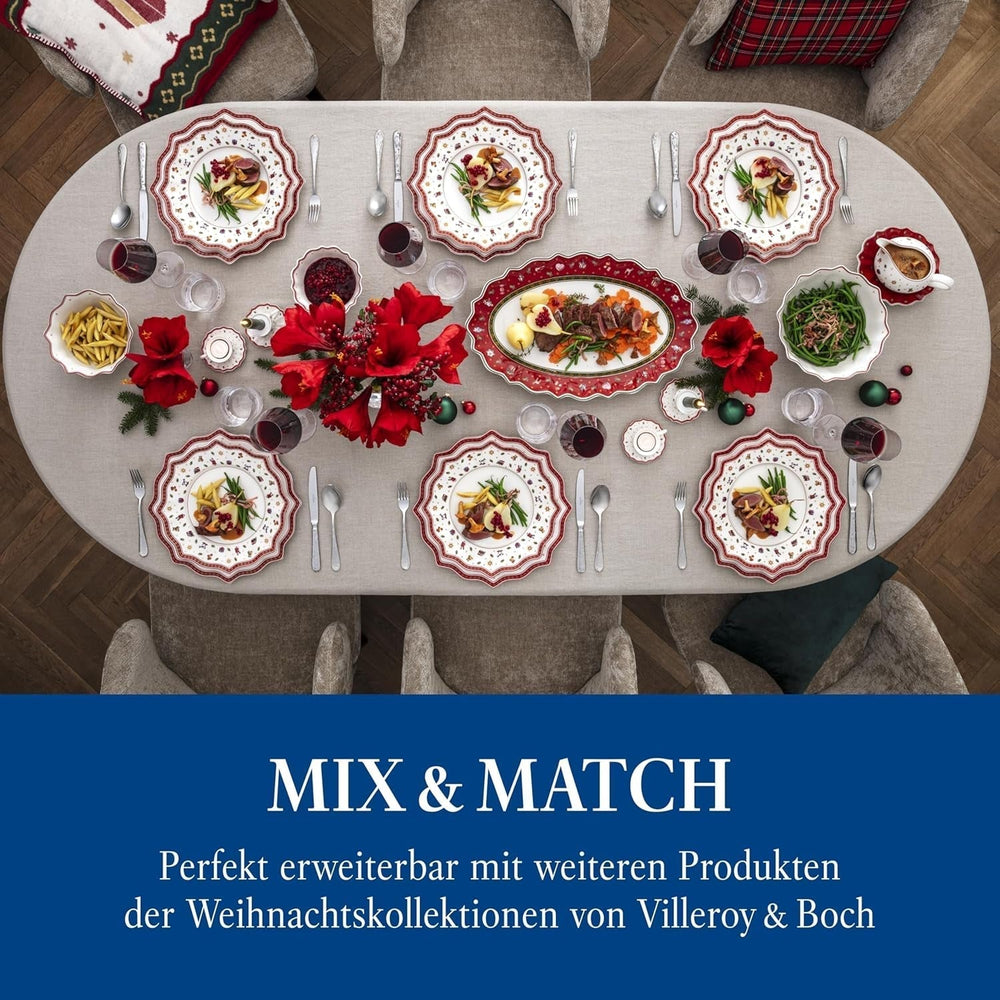 Villeroy & Boch - Set de linguri de cafea Toy'S Delight 6 piese Silver Platinum, rezistent la mașina de spălat vase Bucatarie Naty Shop