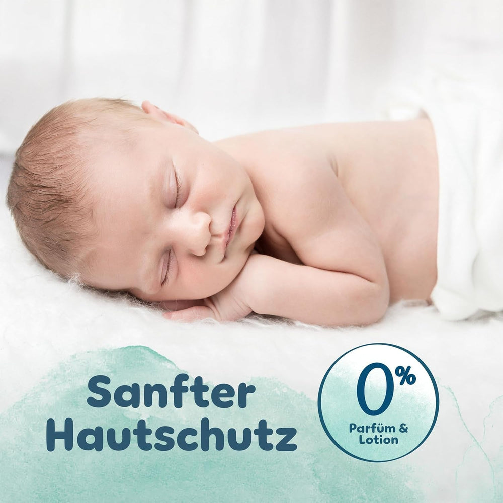 Scutece Pampers Harmony mărimea 2, 204 scutece, 4kg-8kg, protecție delicată a pielii cu protecție 100% Pampers