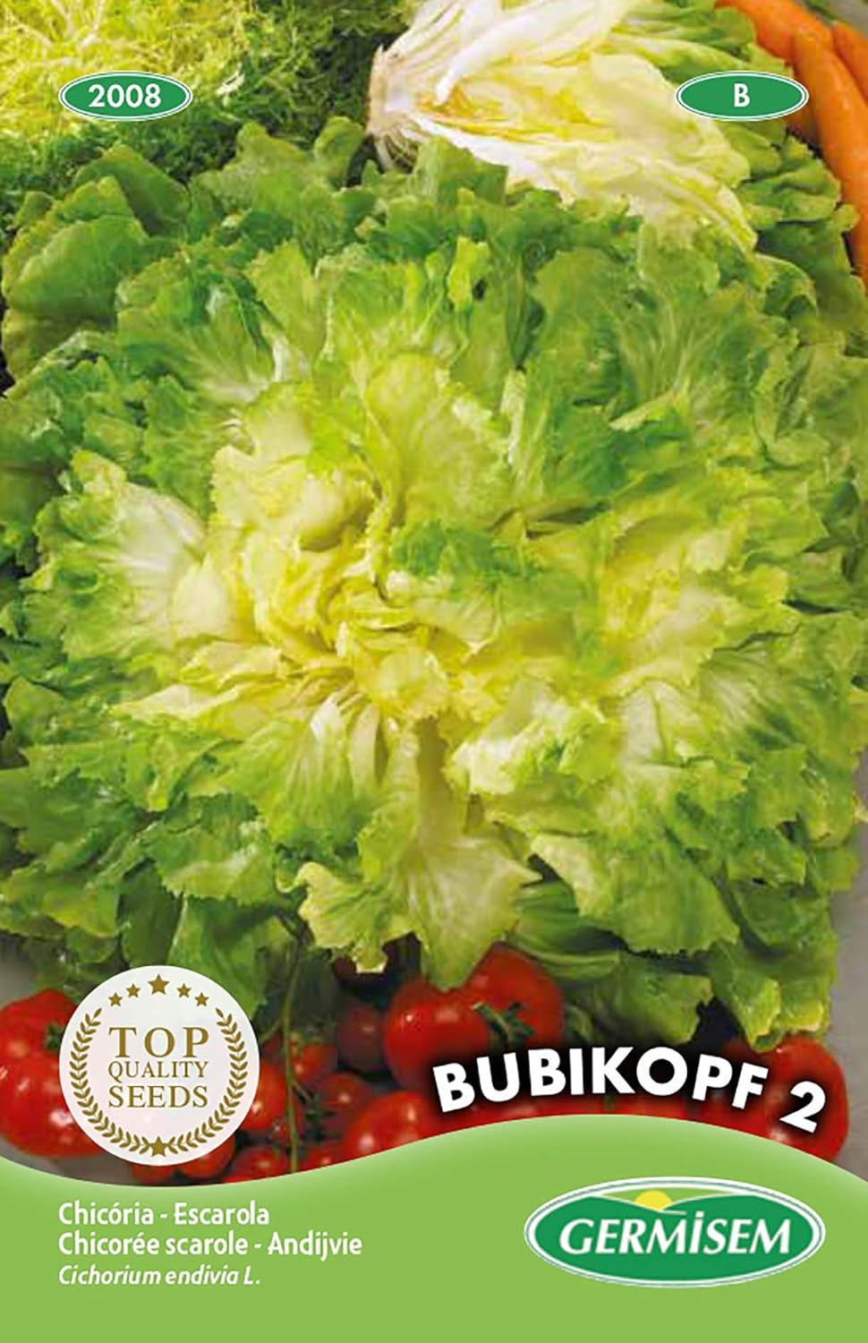 Endivie BUBIKOPF, Mehrfarbig, EC2008