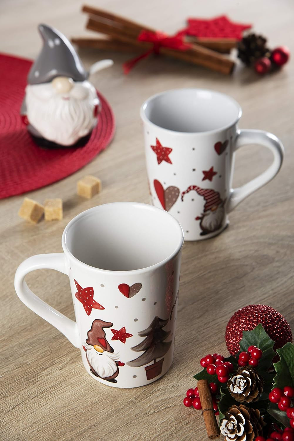 Excelsa Gnomo Zahărniță/Brânză de Crăciun, Ceramică, 100 ml