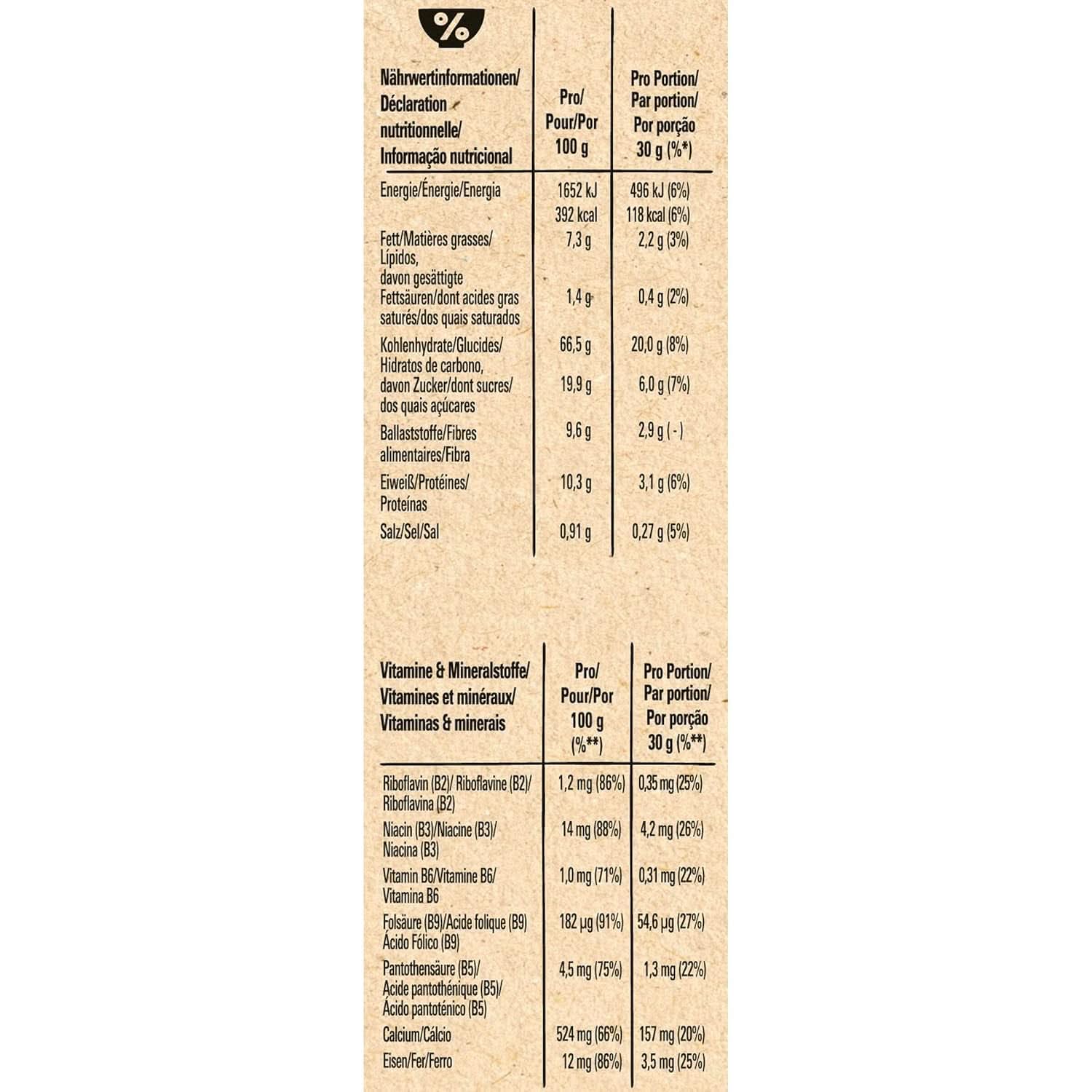 Clusters Migdale, cereale pentru un mic dejun delicios cu fulgi crocanți de migdale, 325 grame Naty Shop