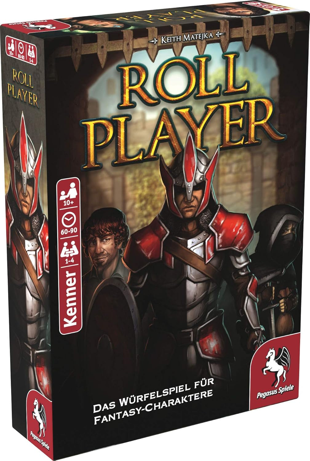 Pegasus Spiele 51305G - Roll Player (ediție germană), Colorat