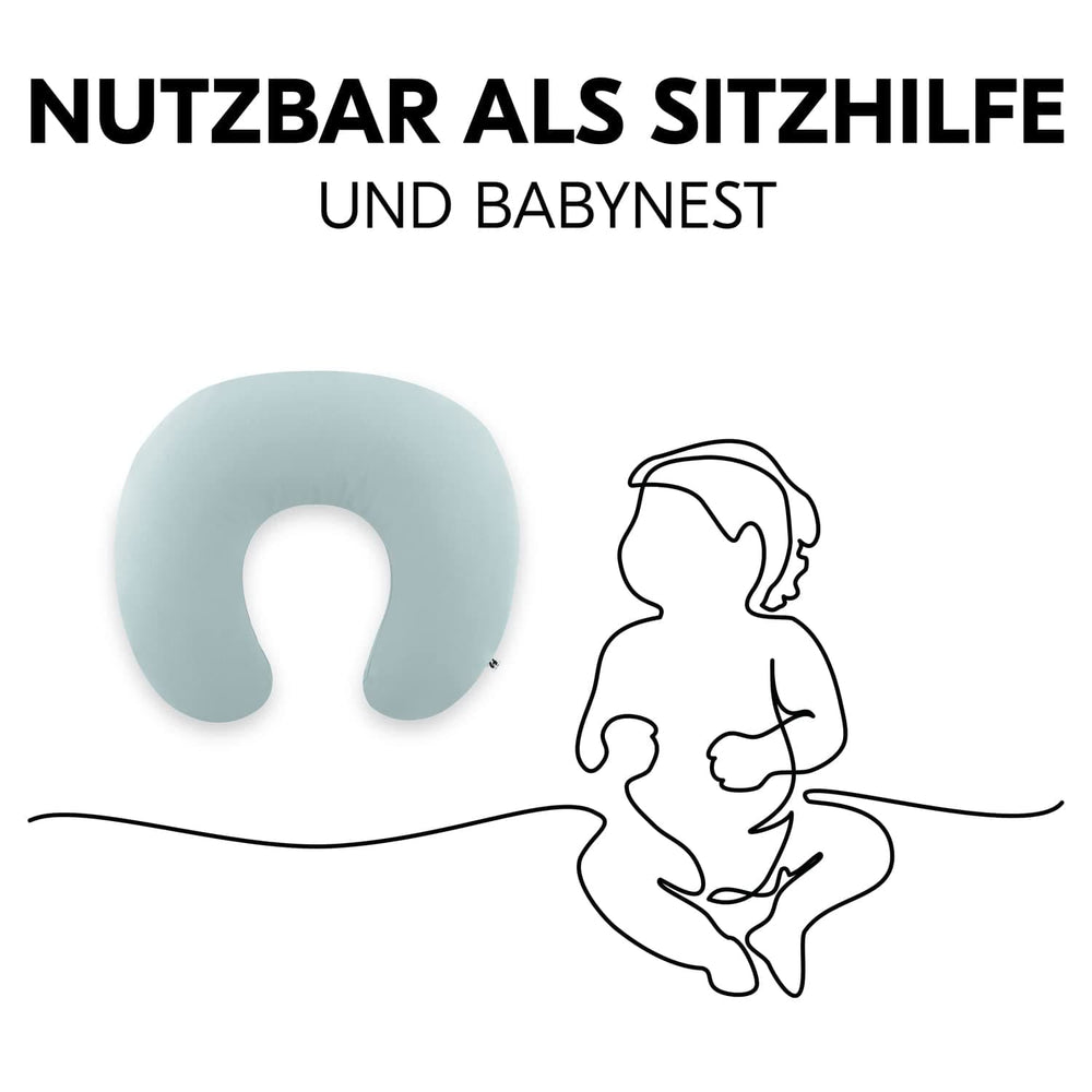 Pernă de alăptare Hauck pentru bebeluși cu umplutură Accesorii Hrana si Alaptare Bebe Naty Shop