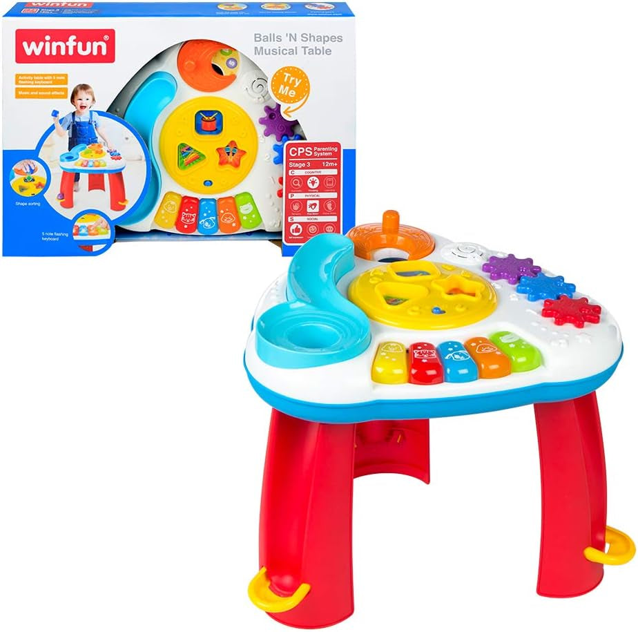 Masa muzicală Colour Baby Jucarii Bebe Naty Shop