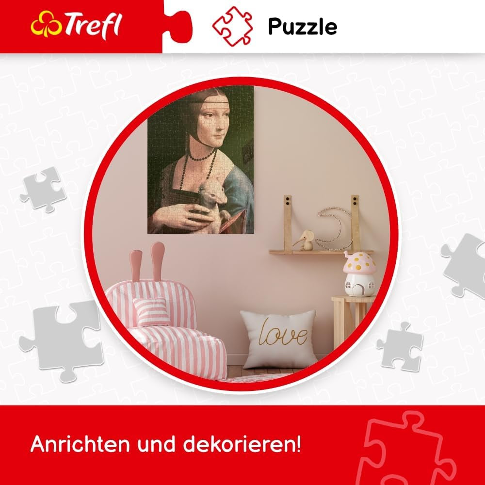 Trefl 10880 Hummingbirds in the Tropics 1000 piese - Diy puzzle cu păsări, Divertisment creativ, Pentru adulți și copii de 12 ani și peste, Multicolor Puzzle Naty Shop
