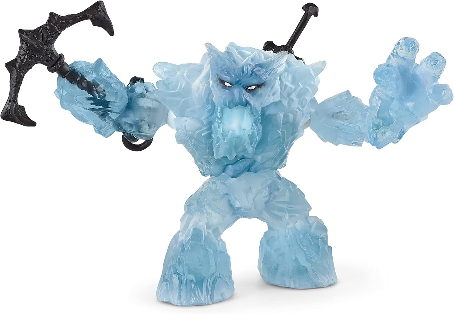 Schleich ELDRADOR CREATURES | Monstru de gheață 70146 | Figurină detaliată cu brațe și fălci mobile | Cadou minunat pentru fete și băieți | Jucărie de la 7 ani | 24 X 9 X 14 Cm Action figures Naty Shop