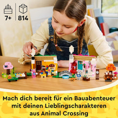 LEGO Animal Crossing - Kreative Häuser: Jahreszeiten voller Spaß - 2-in-1-Spielset mit 2 Spielhäusern, Minifiguren von Stitches, Feline & Grimm - Gamer Geschenk für Mädchen, Jungen ab 7 Jahren - 77057