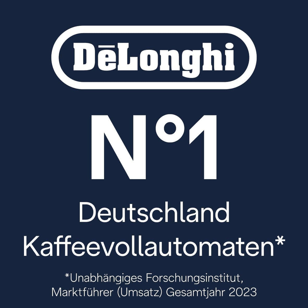 De'Longhi Magnifica Evo Next - Perfetto Espressor complet automat cu spumator de lapte LatteCrema, 13 băuturi cu o singură atingere, aparat de cafea și cappuccino, ecran tactil color, titan (ECAM312.80.TB)