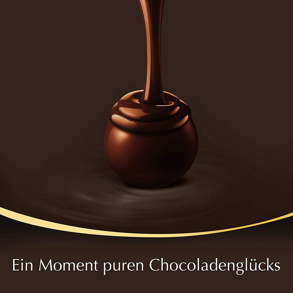 Cutie cadou LINDOR Extra Black 70% Cacao, Ciocolată cadou, aprox. 15 trufe LINDOR, 186 g (pachet de 2)