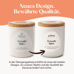 Potluck | Kräuter Kumpel 6er Set | Gewürzmischungen im Keramiktopf | Vegan, glutenfrei und mit natürlichen Inhaltsstoffen