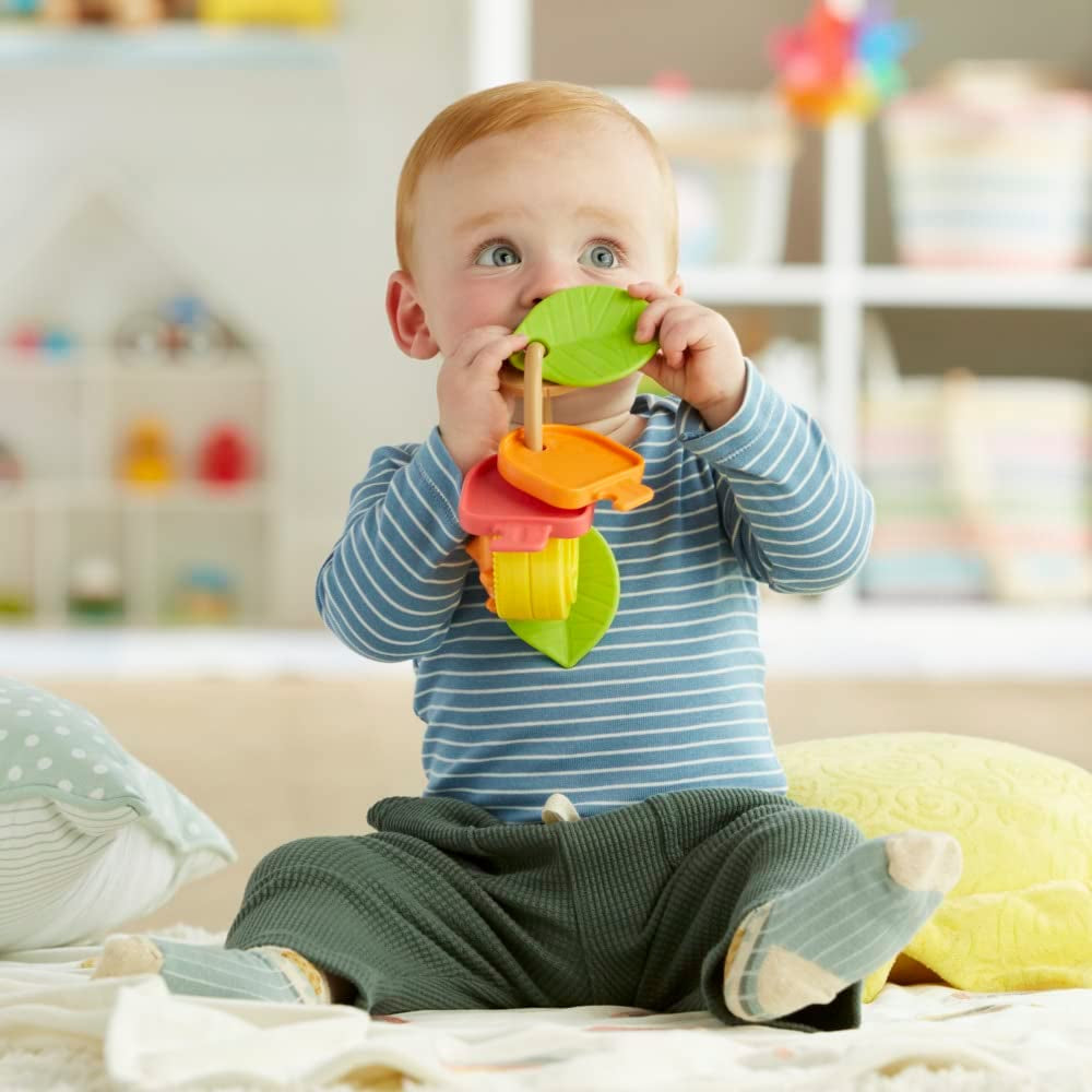 Playskool My first keys, jucărie senzorială cu structuri și sunete pentru bebeluși de la 3 luni (Amazon Exclusive) Jucarii Bebe Naty Shop