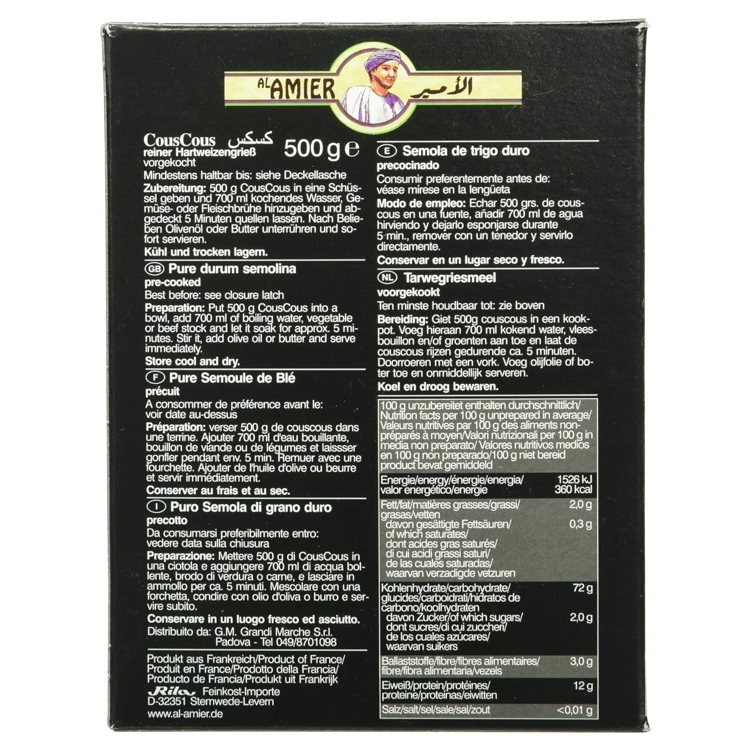 Cuscus 500g