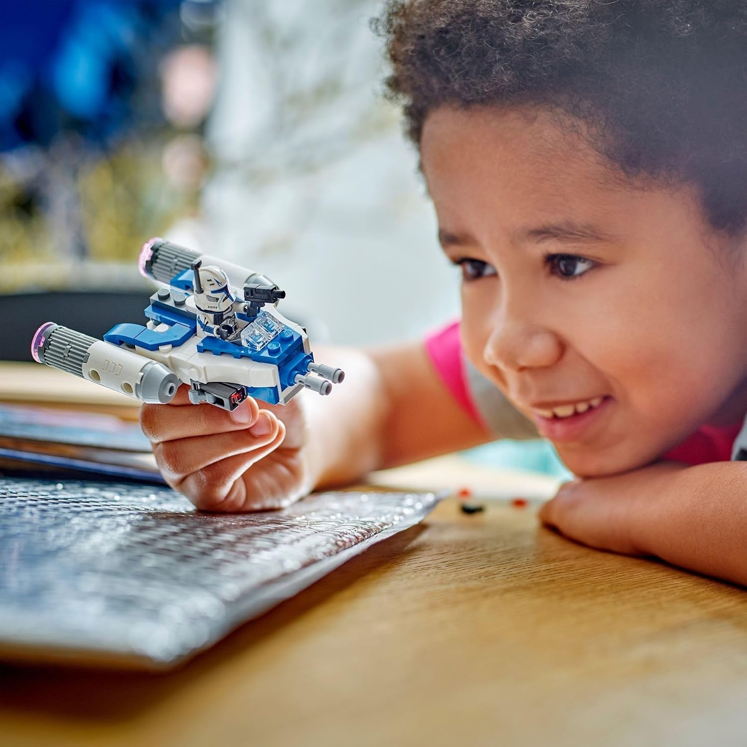 LEGO Star Wars Captain Rex Y-Wing Microfighter, baubares Spielzeug-Sternenschiff Steinen zum Sammeln, Geschenkidee für Jungen und Mädchen ab 6 Jahren 75391