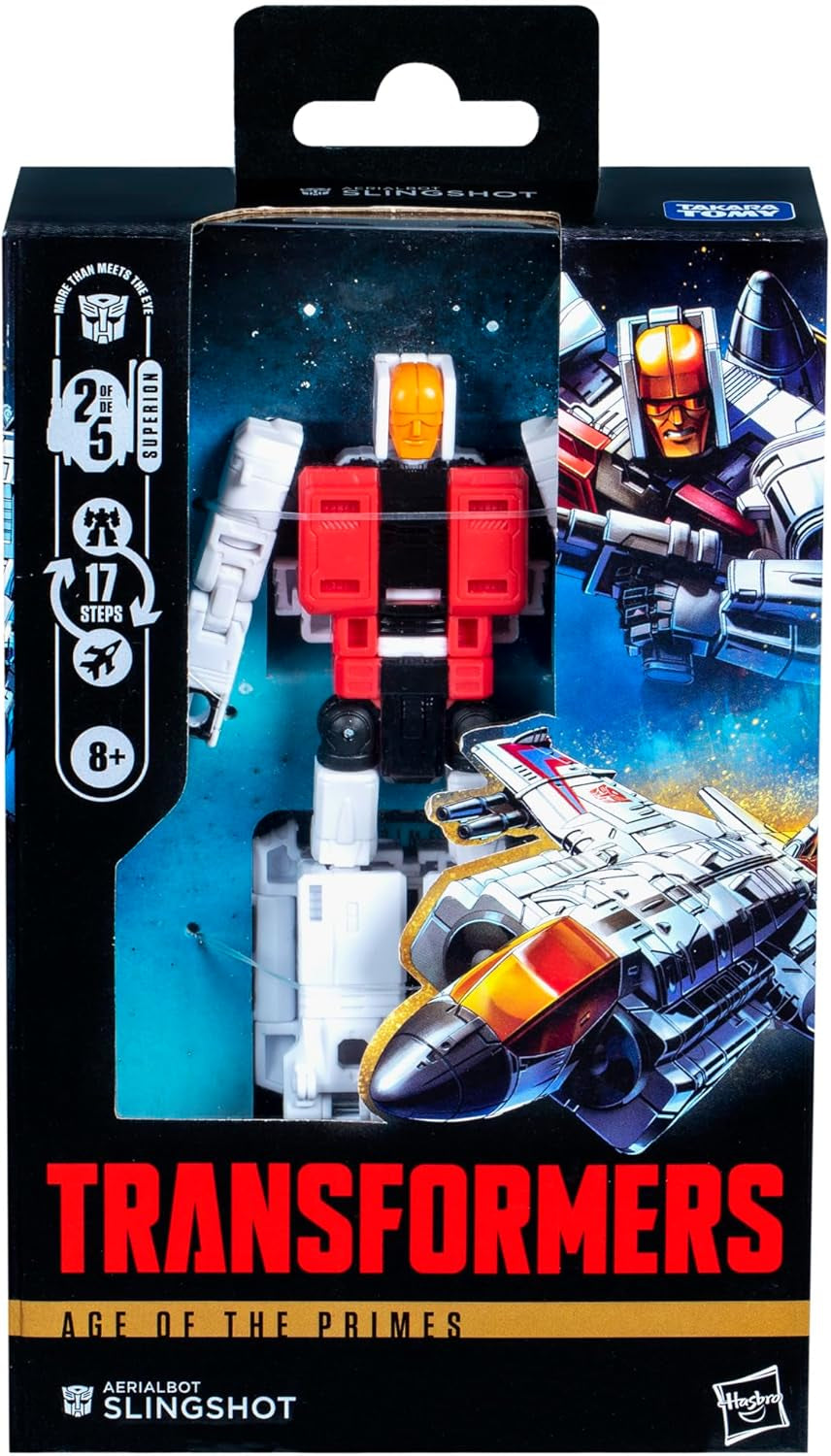 Transformers Age of the Primes Deluxe-Class Aerialbot Slingshot Action Figure Action figures Naty Shop