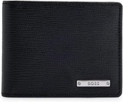 BOSS Hugo Portofel pentru bărbați Gallerya_6 Cc, Black1, ONESI EU Portofel Barbati Naty Shop Titlu implicit