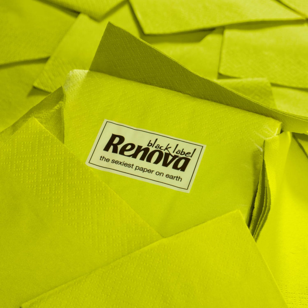 Șervețele de hârtie Renova verde cocktail - 30 de șervețele