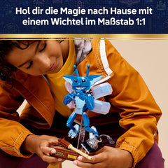 LEGO Harry Potter Wichtel - Dekofigur für Schlafzimmer oder Schreibtisch mit Gilderoy Lockharts Buch und Zauberstab - Merchandising -Geburtstagsgeschenk für Mädchen und Jungen ab 8 Jahren - 76461