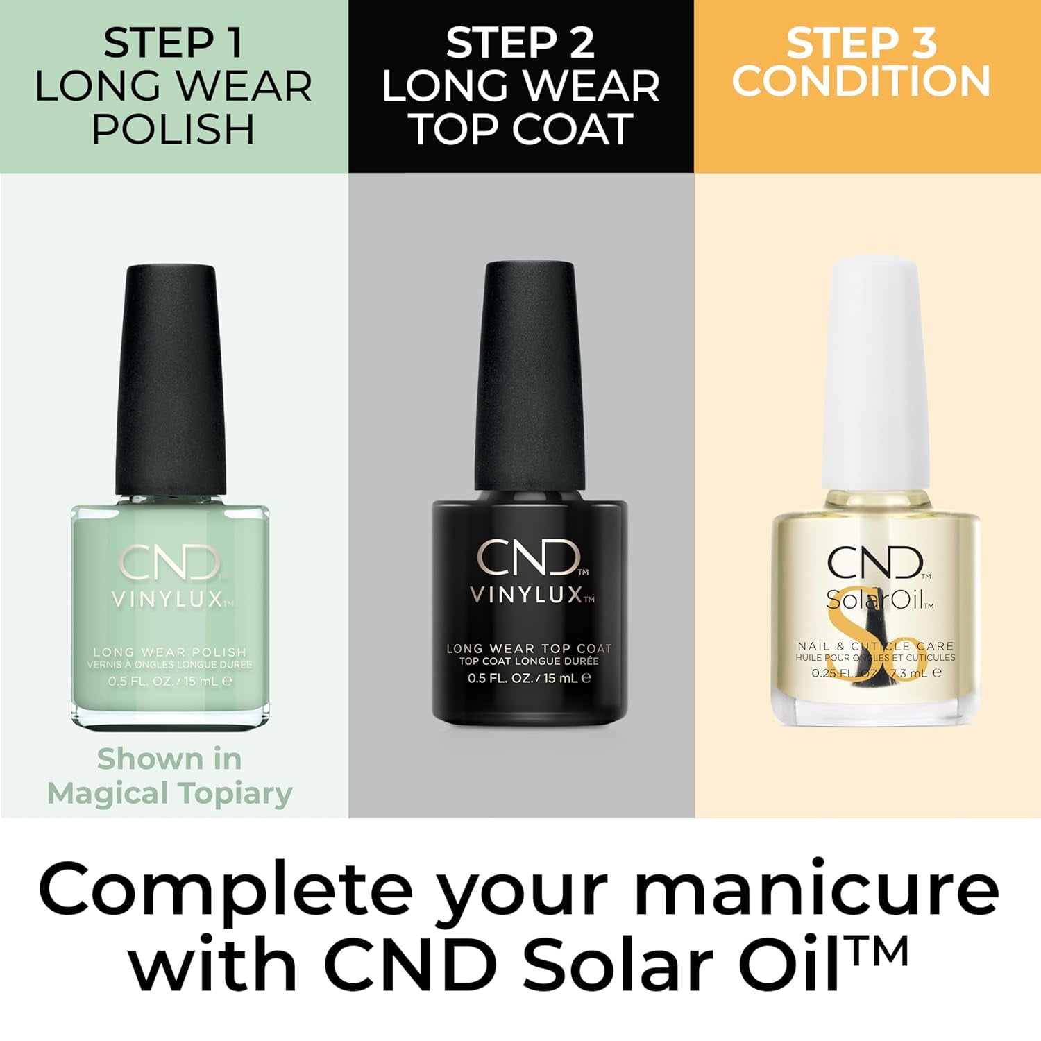 CND Vinylux - Oja de unghii de lungă durată - Oja clasică - Gilded Sage #433 15 ml